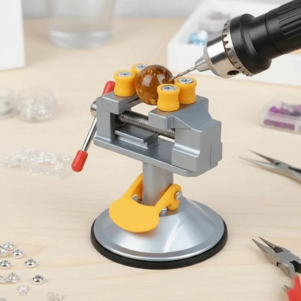 Workshop Tools Vice - Takı Mengenesi Döner Matkap Tezgahı Evrensel