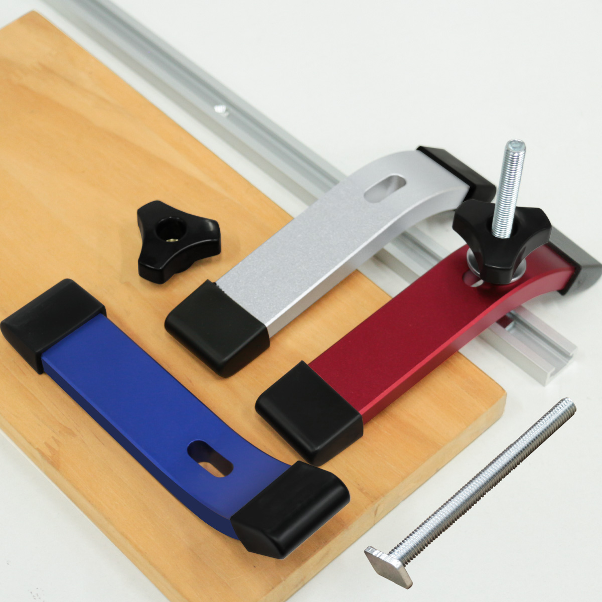 Router Table Insert - 1 adet T-Track sabitleme kelepçesi çok