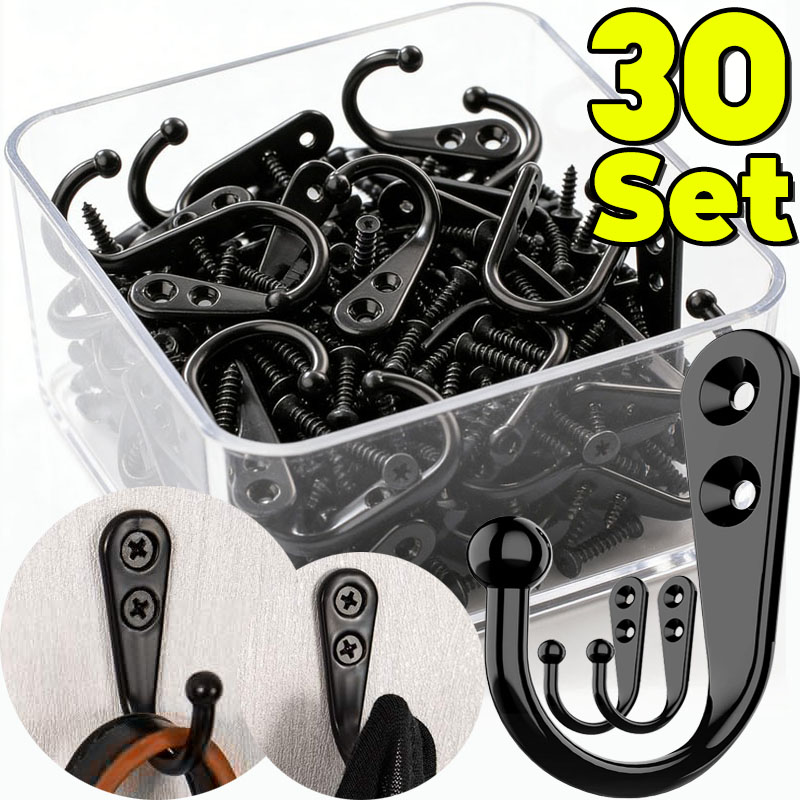Siyah Metal Kancalar Vidalı Du - Screw Organizer Kit incelemesi ve fiyatı