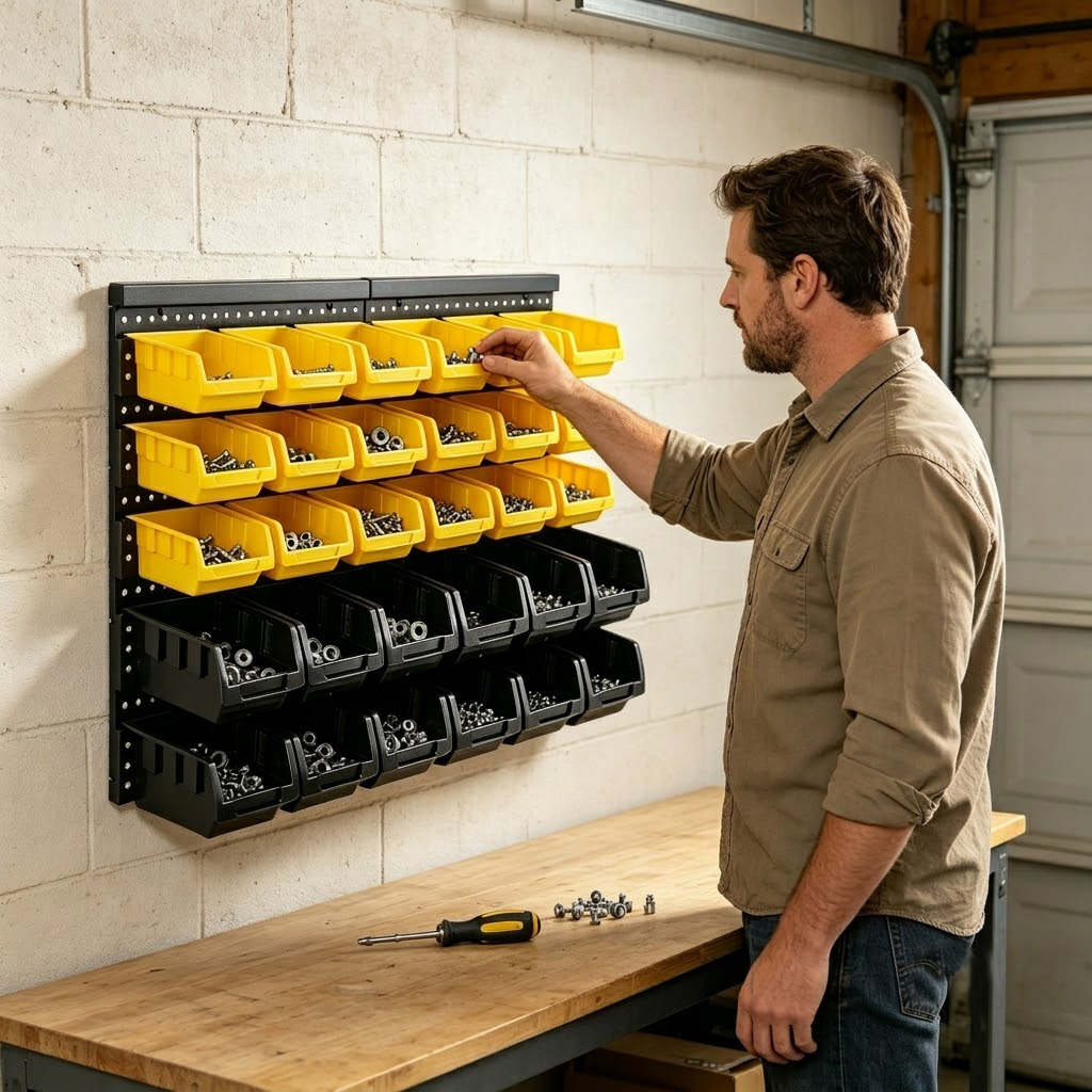 Duvara Monte Edilebilir Saklam - Screw Organizer Kit incelemesi ve fiyatı