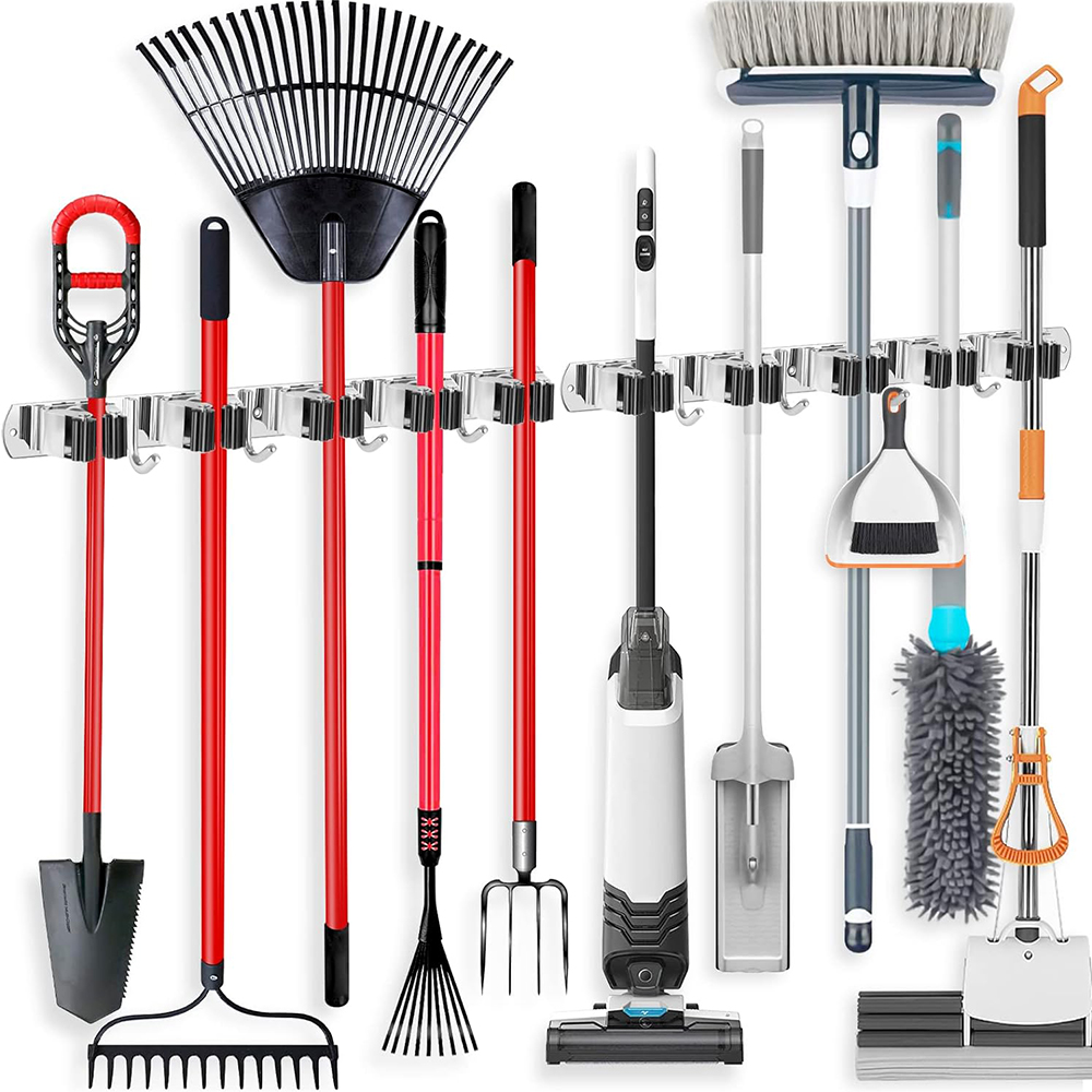 Paslanmaz Çelik Paspas ve Süpü - Workshop Tools On Wall incelemesi ve fiyatı