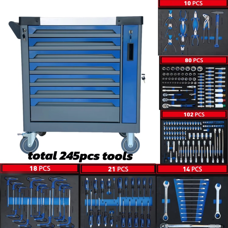 7 Çekmeceli Kilitlenebilir Çel - Tools For Garage Workshop incelemesi ve fiyatı