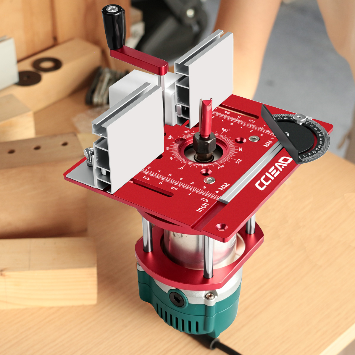 Alüminyum Freze Masası Ekleme  - Router Table Insert incelemesi ve fiyatı