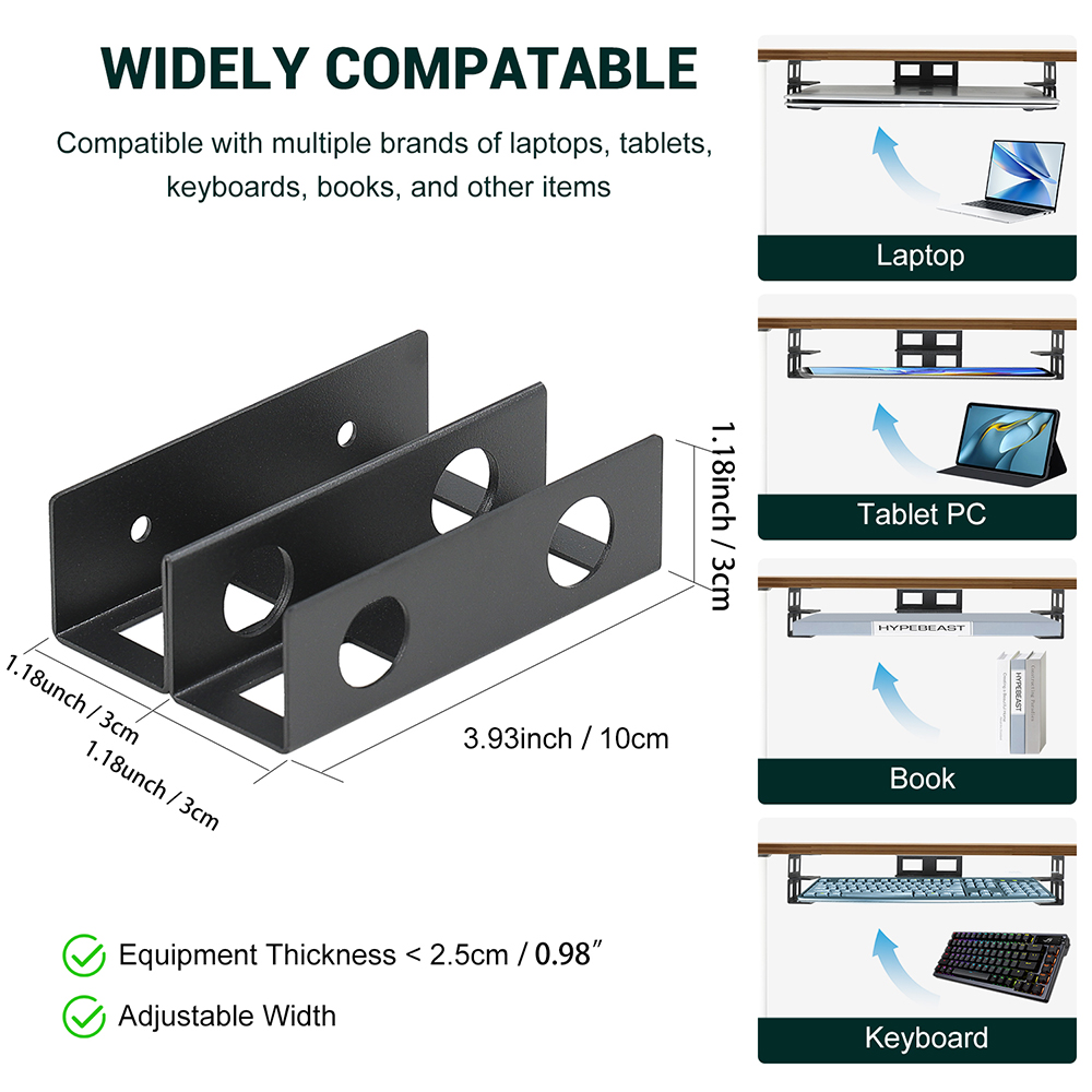 Masa Altı Çift Katlı Dizüstü B - Screw Organizer Kit incelemesi ve fiyatı