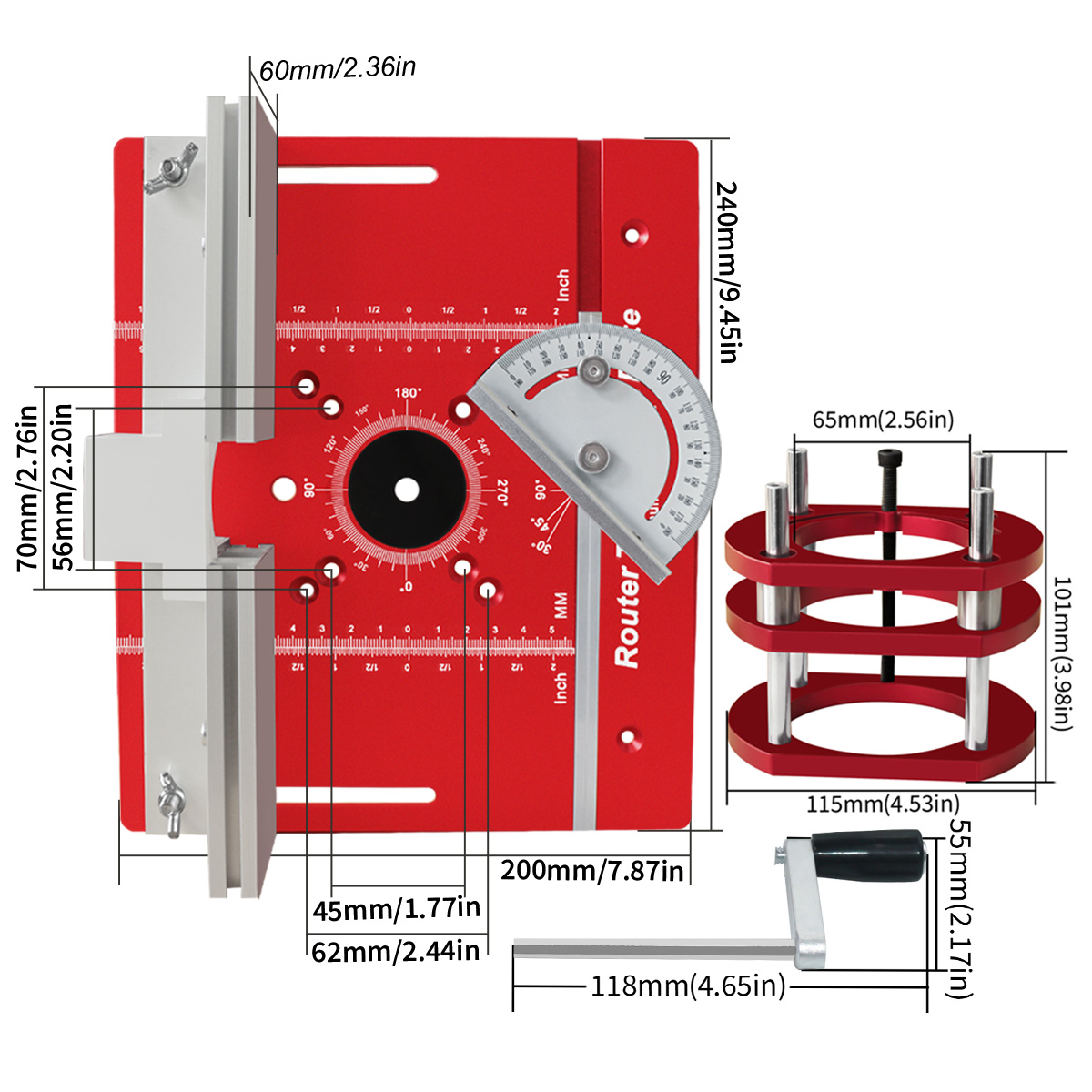 Yeni Router Masası Ekleme Plak - Router Table Insert incelemesi ve fiyatı